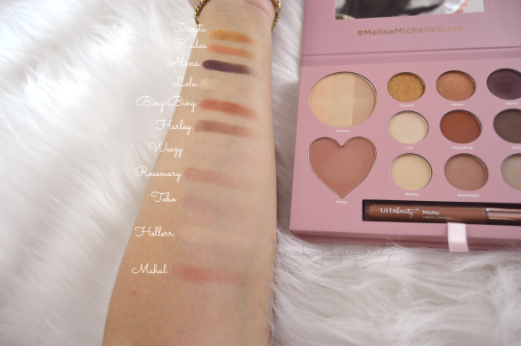 Melisa Michelle Swatches